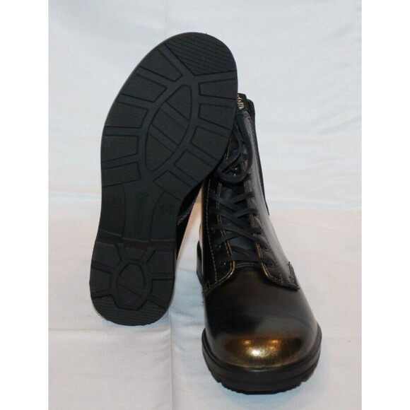Blundstone Women Blundstone Women\'s Lace‎ Up Gore Boots 2218 in Black Gold Brush